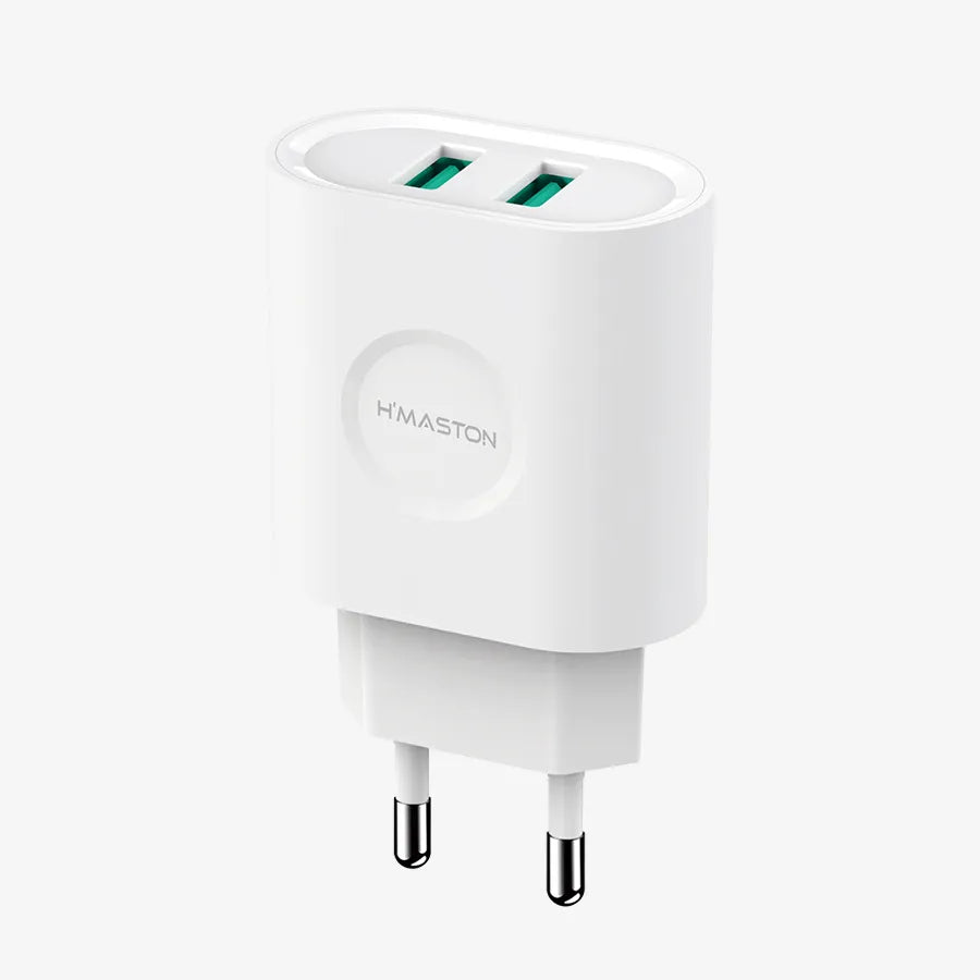 H'Maston Y27 Turbo Carregador Dual USB 4.8A - Eleadermall