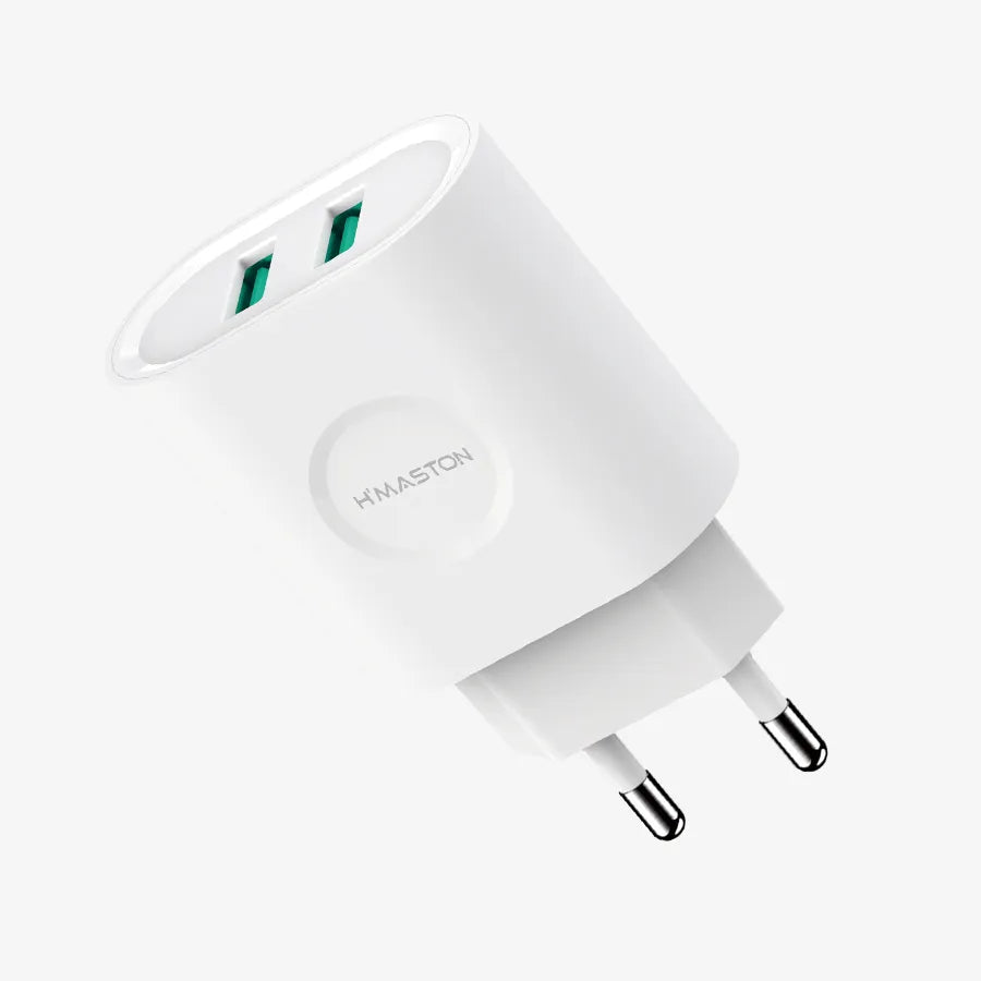 H'Maston Y27 Turbo Carregador Dual USB 4.8A - Eleadermall