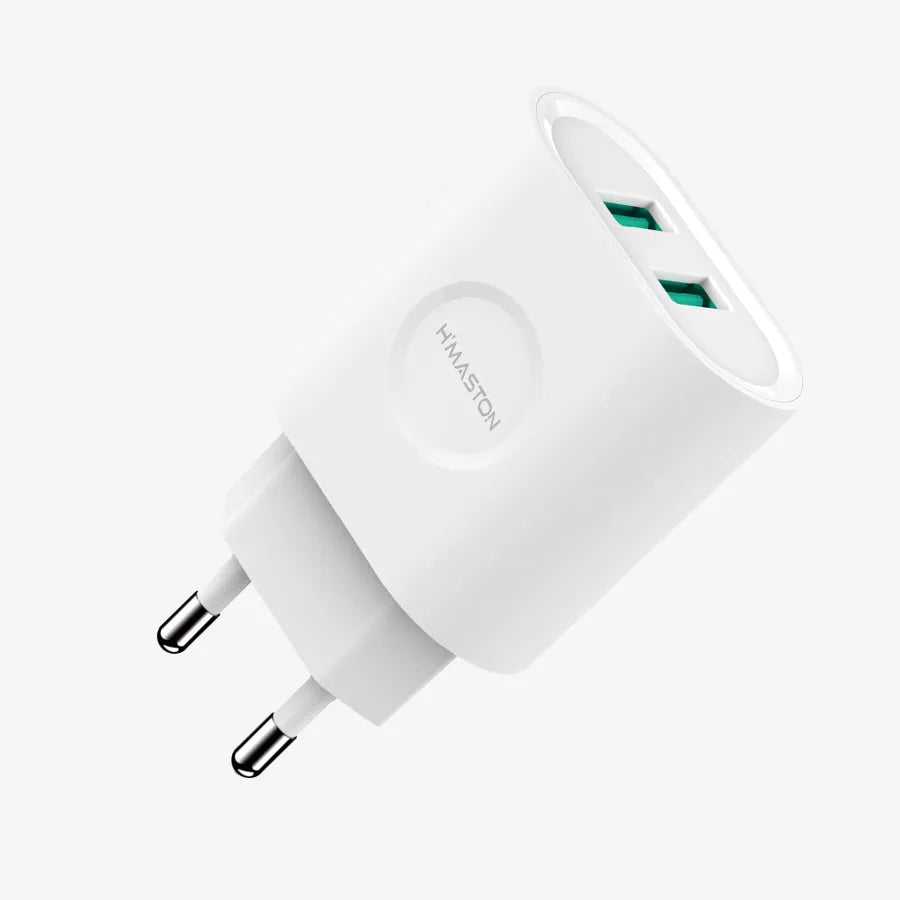 H'Maston Y27 Turbo Carregador Dual USB 4.8A - Eleadermall