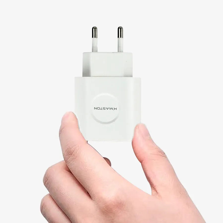 H'Maston Y27 Turbo Carregador Dual USB 4.8A - Eleadermall