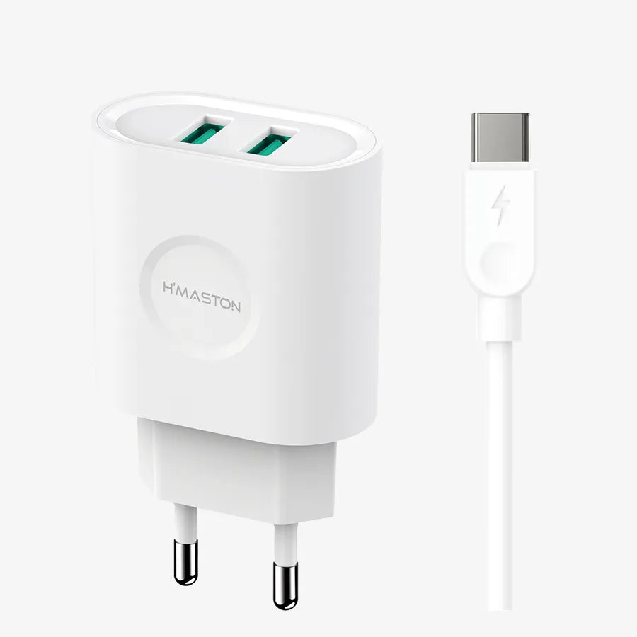 H'Maston Y27 Turbo Carregador Dual USB 4.8A - Eleadermall