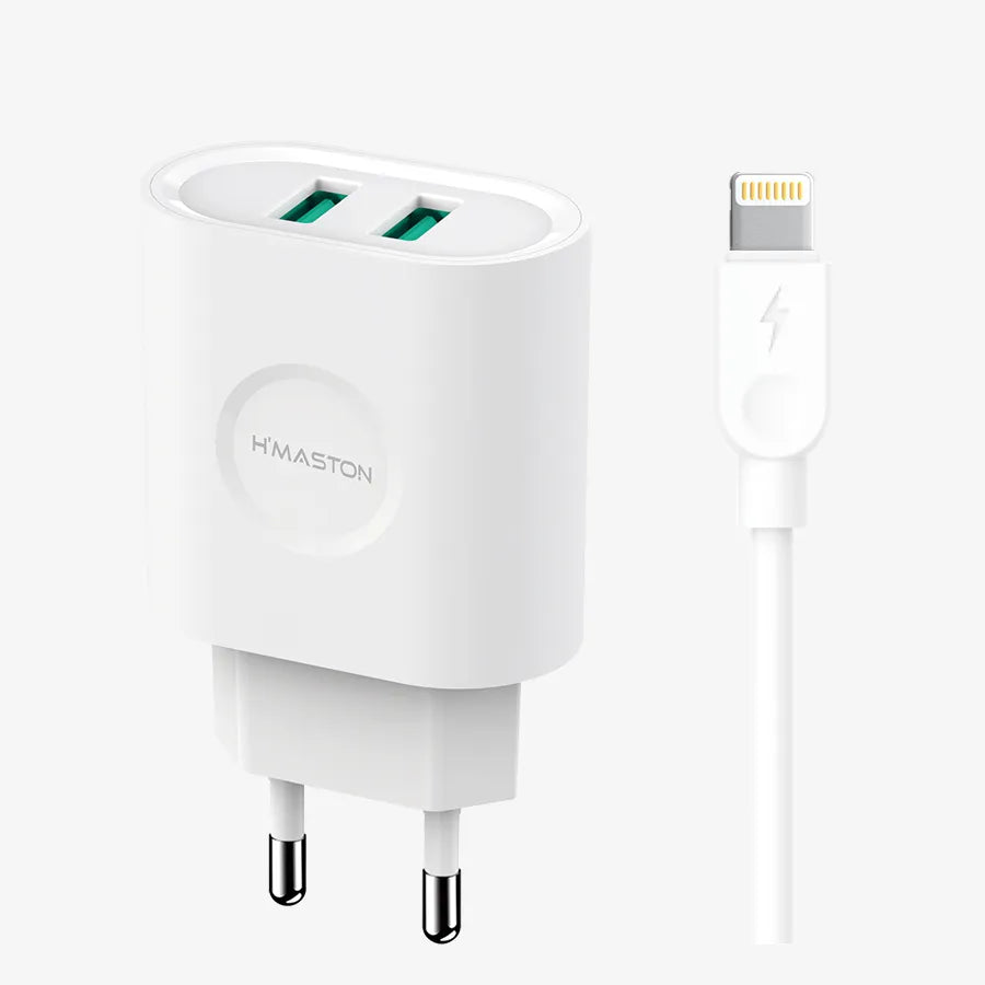H'Maston Y27 Turbo Carregador Dual USB 4.8A - Eleadermall