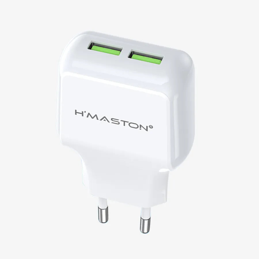 H'Maston Y29 Carregador Turbo Rápido 2 USB - Eleadermall