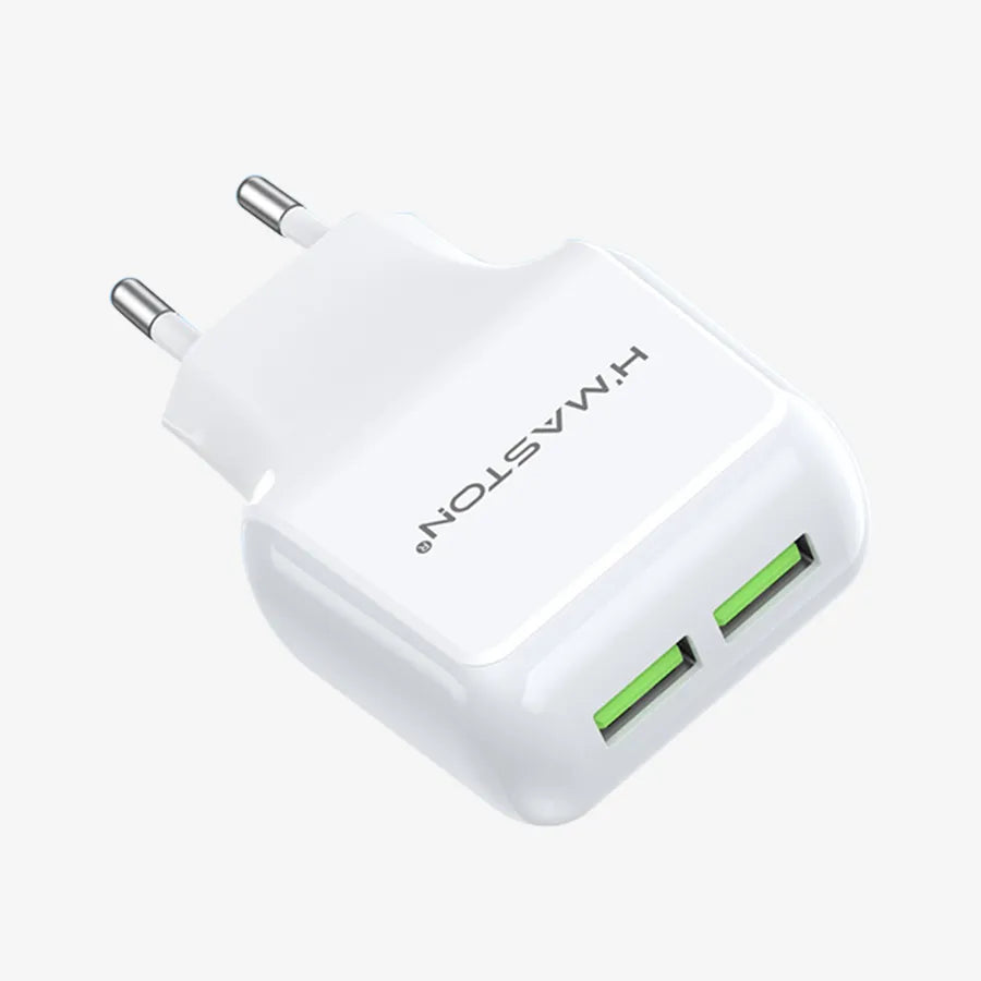 H'Maston Y29 Carregador Turbo Rápido 2 USB - Eleadermall