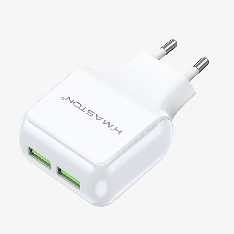 H'Maston Y29 Carregador Turbo Rápido 2 USB - Eleadermall