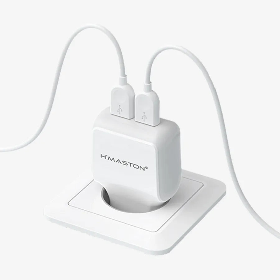 H'Maston Y29 Carregador Turbo Rápido 2 USB - Eleadermall