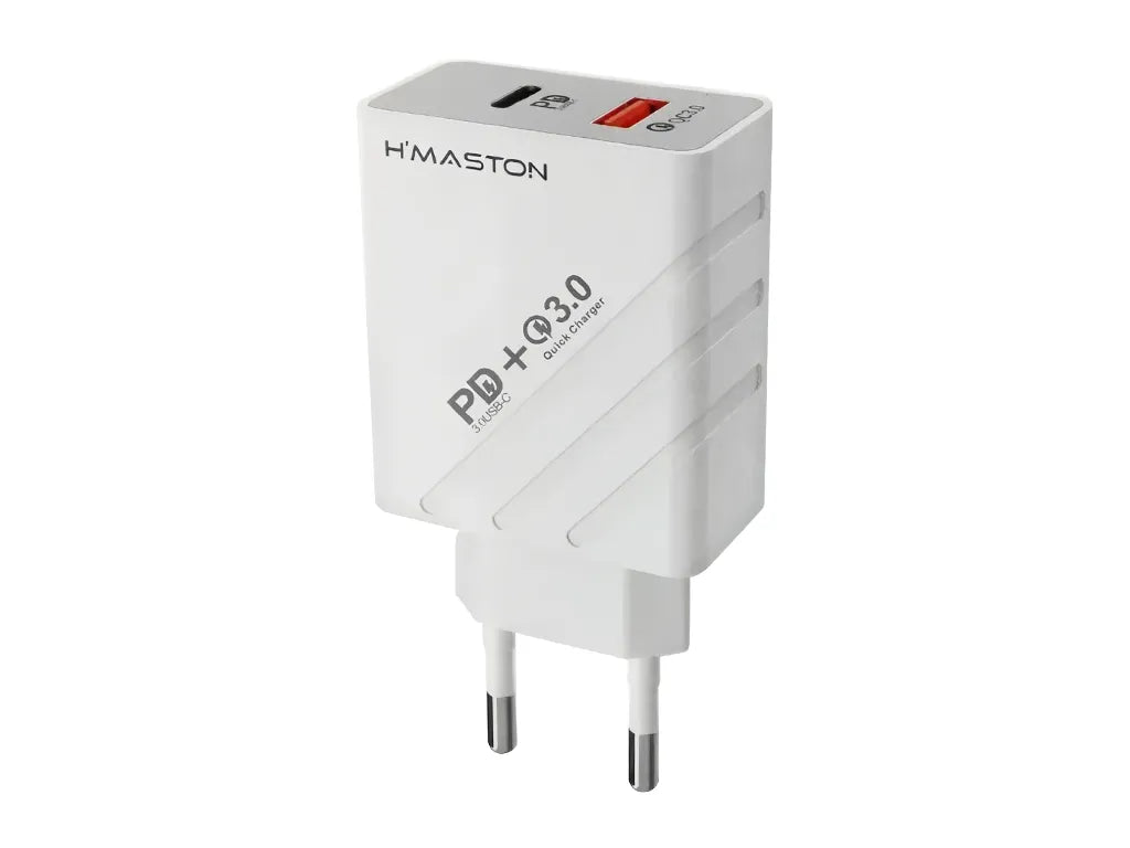 H'Maston Y41 Carregador Turbo 48W com Cabo V8