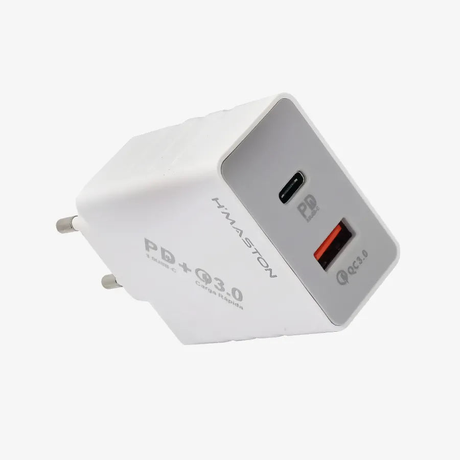 H'Maston Y41 Carregador Turbo 48W com Cabo V8 - Eleadermall