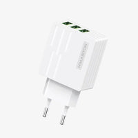 H'Maston Y42 Carregador 3 USB Turbo 5.1A V8/IOS - Eleadermall