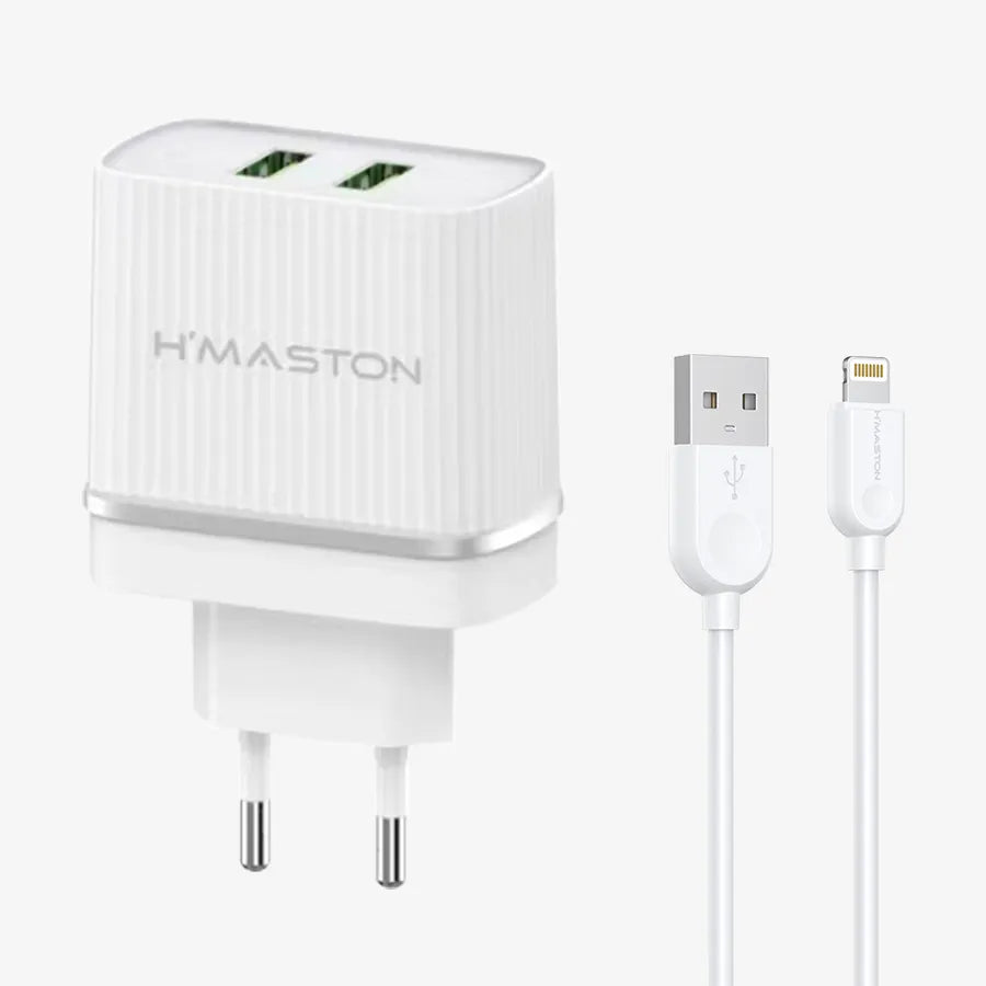 H'maston Y44 Carregador Turbo 4.8A 2 USB Original - Eleadermall
