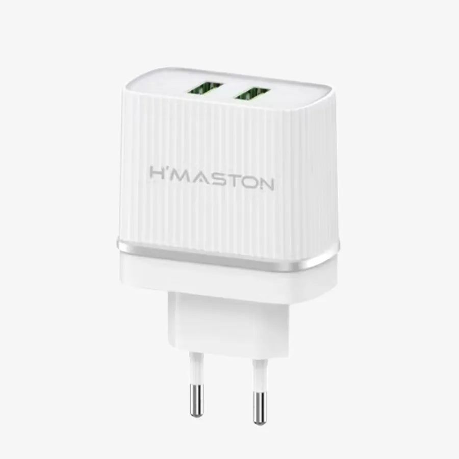 H'maston Y44 Carregador Turbo 4.8A 2 USB Original - Eleadermall