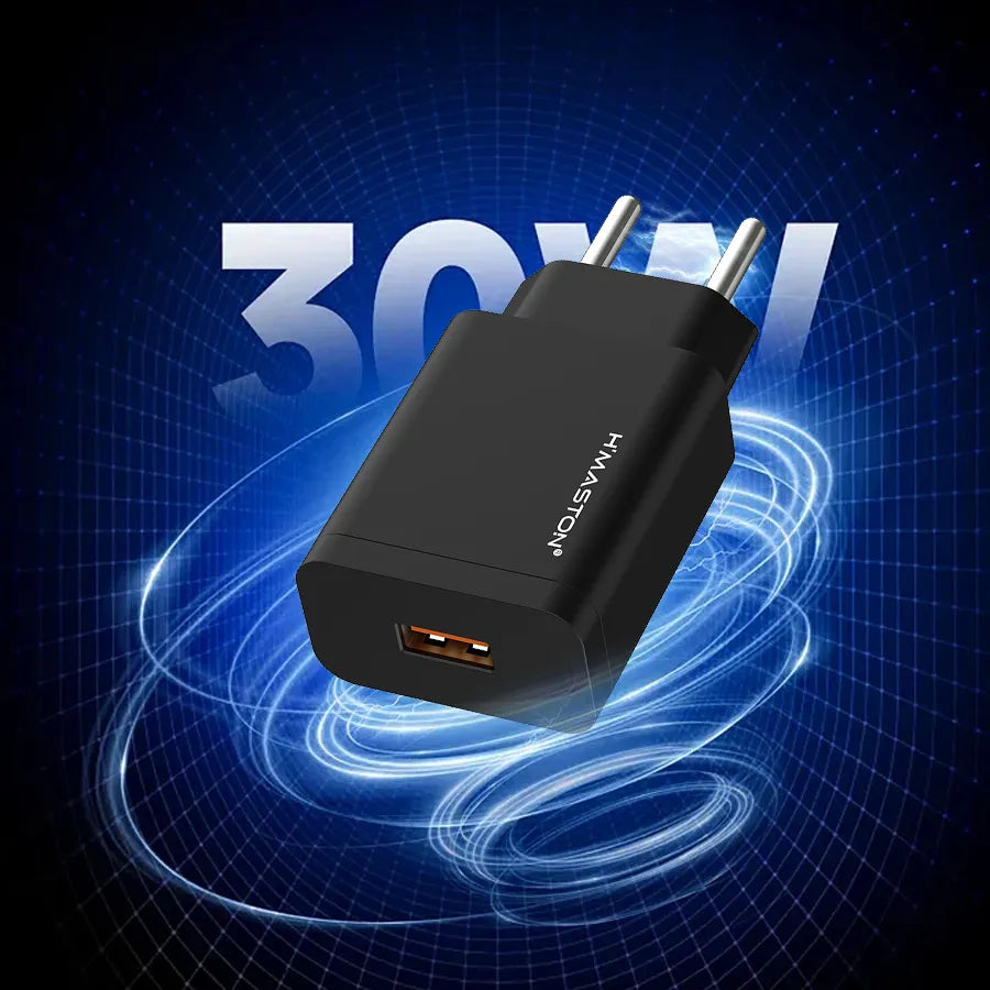 H'Maston Y59 Carregador Turbo 30W Super Rápido - Eleadermall