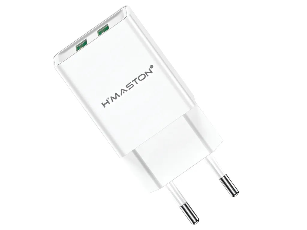 H'Maston Y60 Carregador Turbo 2 USB 3.1A Rápido