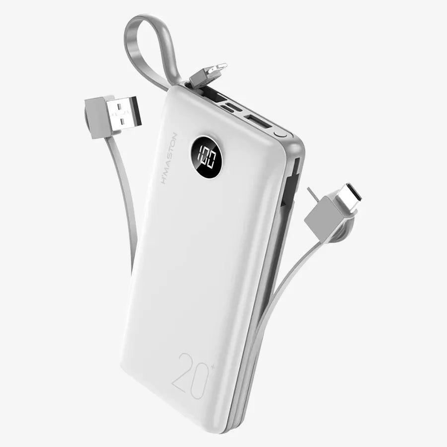 H'maston YD05 Power Bank 20000mAh com Lightning - Eleadermall