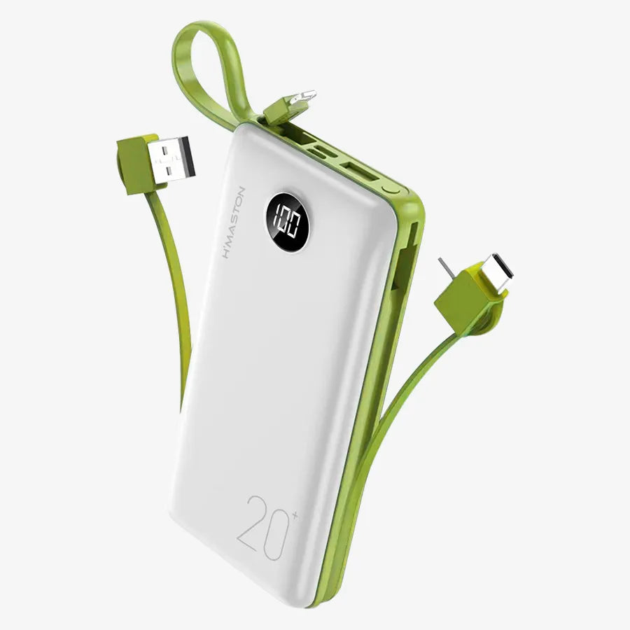 H'maston YD05 Power Bank 20000mAh com Lightning - Eleadermall