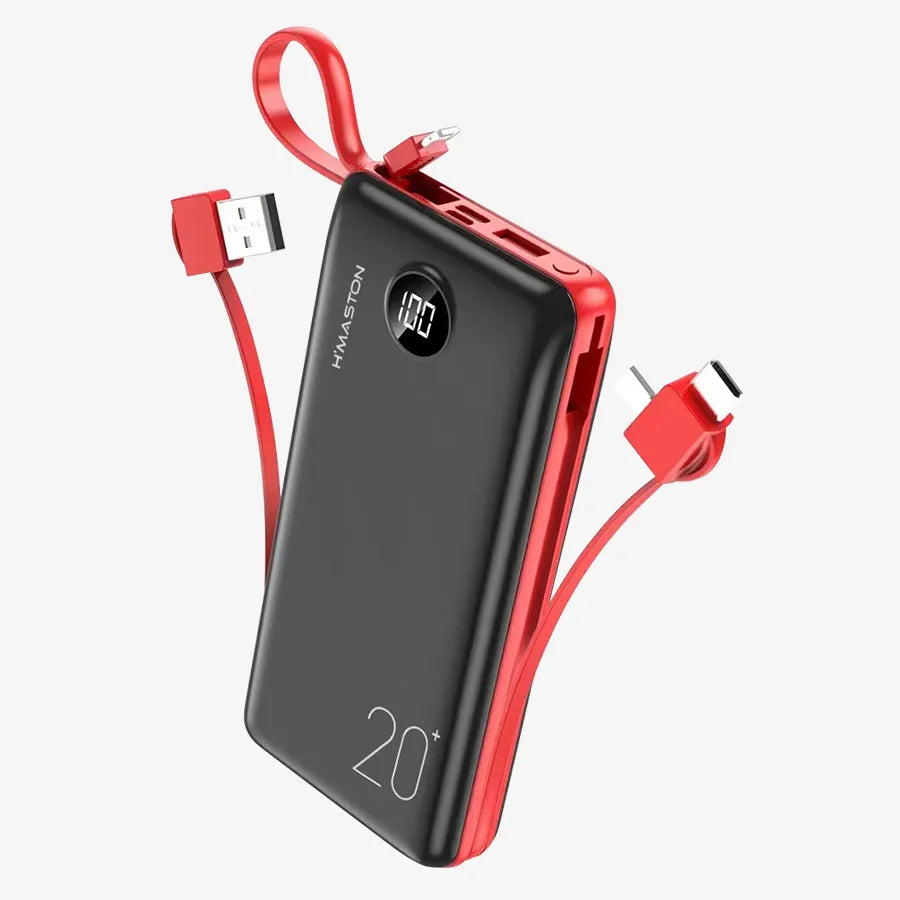 H'maston YD05 Power Bank 20000mAh com Lightning - Eleadermall