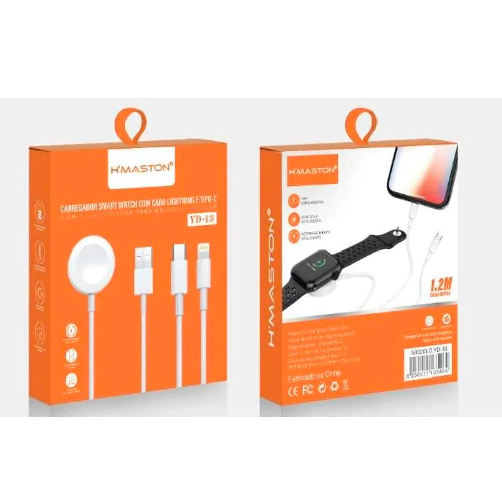 H'Maston YD13 Carregador Magnético TIPO C para Relógios