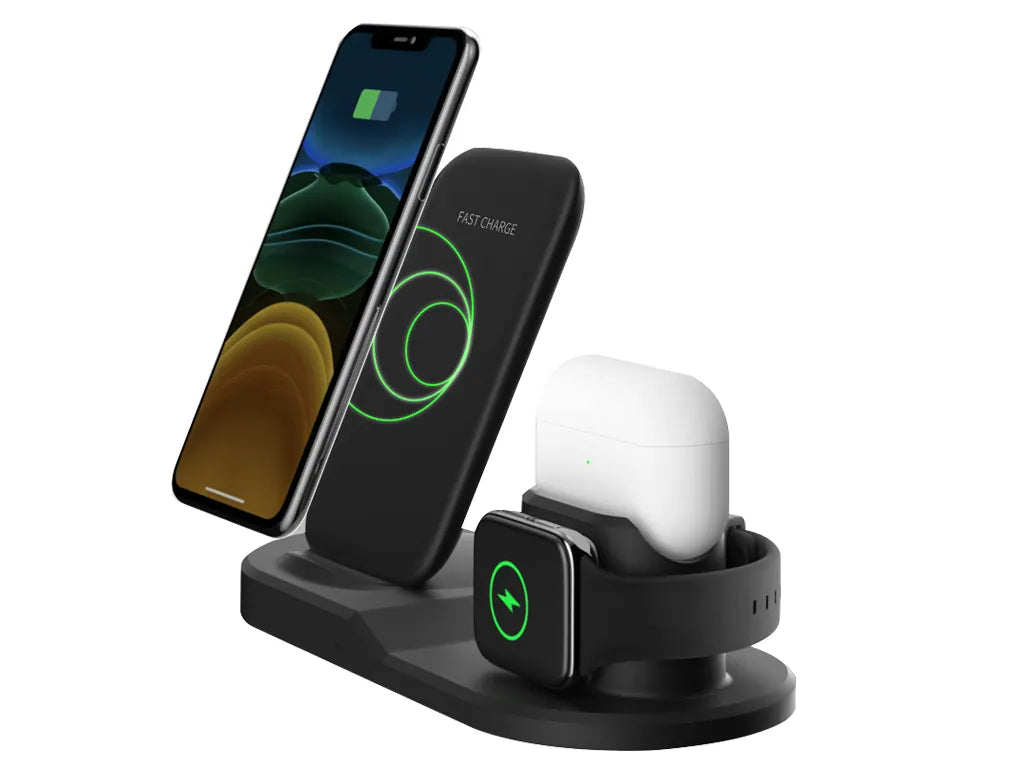 H'Maston YD15 Carregador Sem Fios 3 em 1 Qi