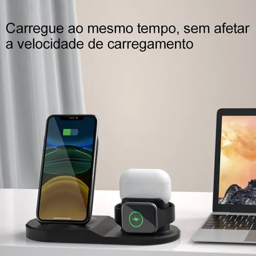 H'Maston YD15 Carregador Sem Fios 3 em 1 Qi - Eleadermall