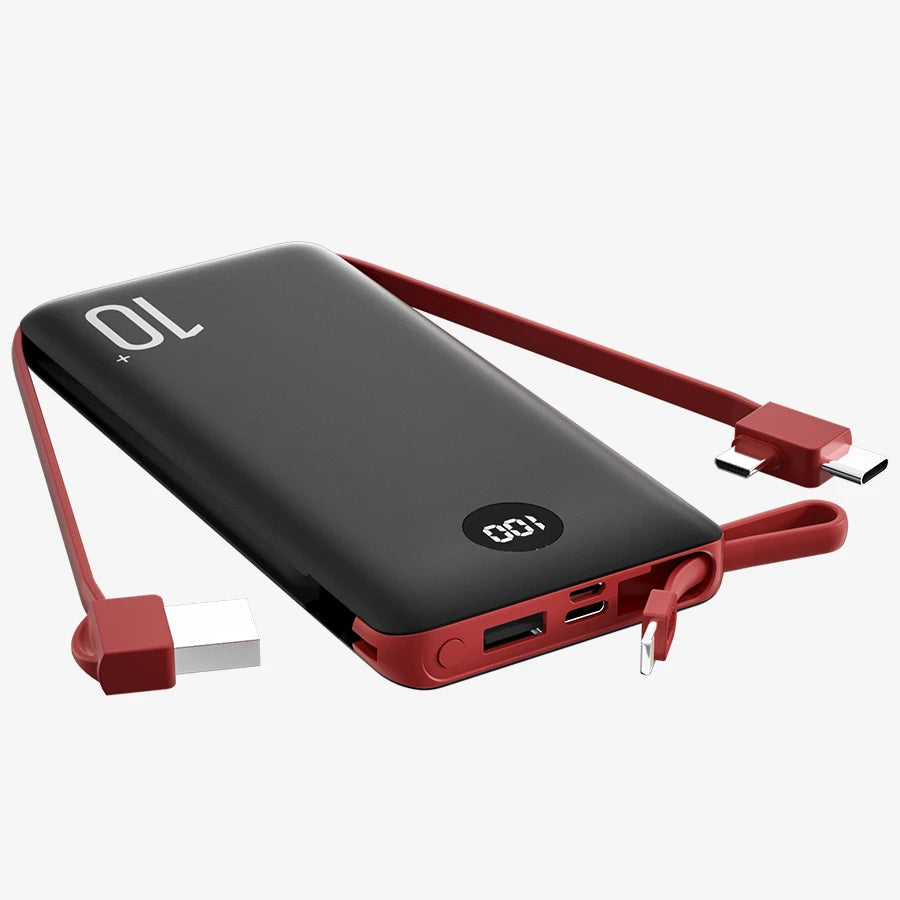H'Maston YD20 Power Bank 10000mAh Carregamento Rápido Portátil