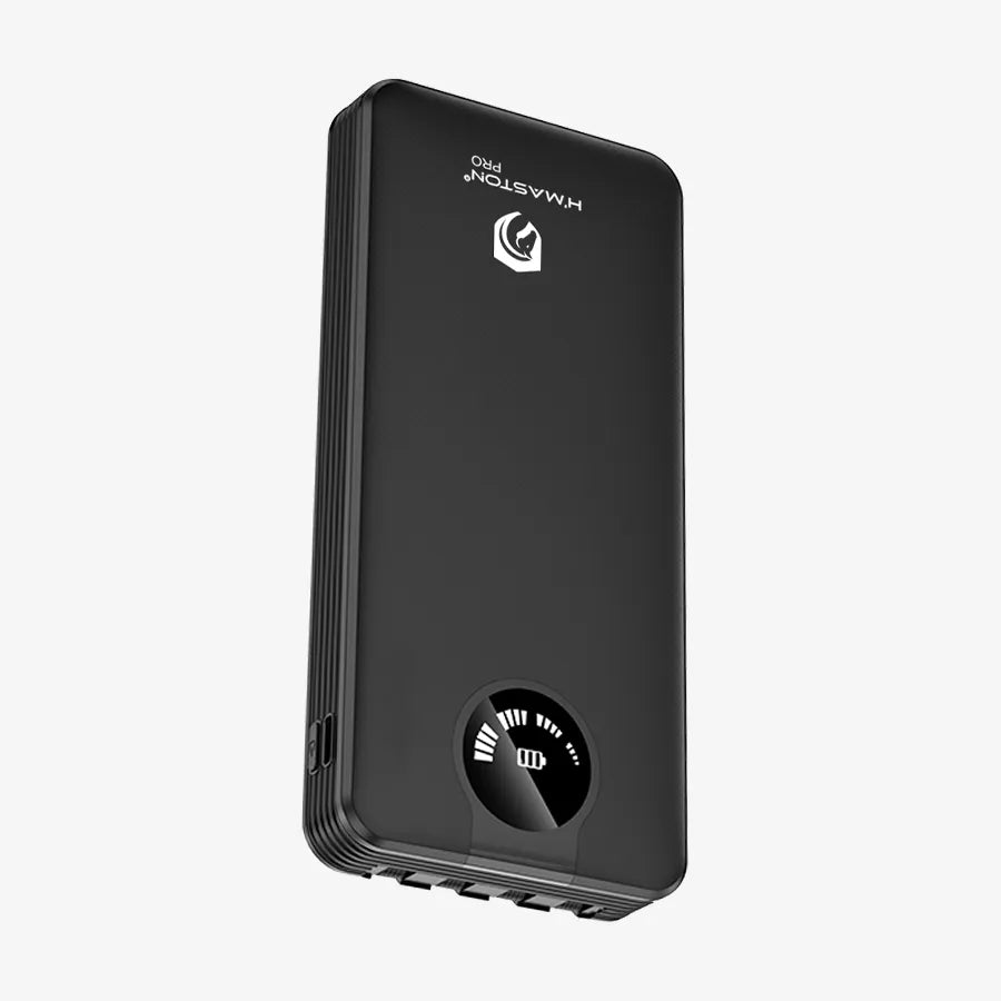 H'Maston YD22 Power Bank 10000mAh 4 em 1 com Display LED