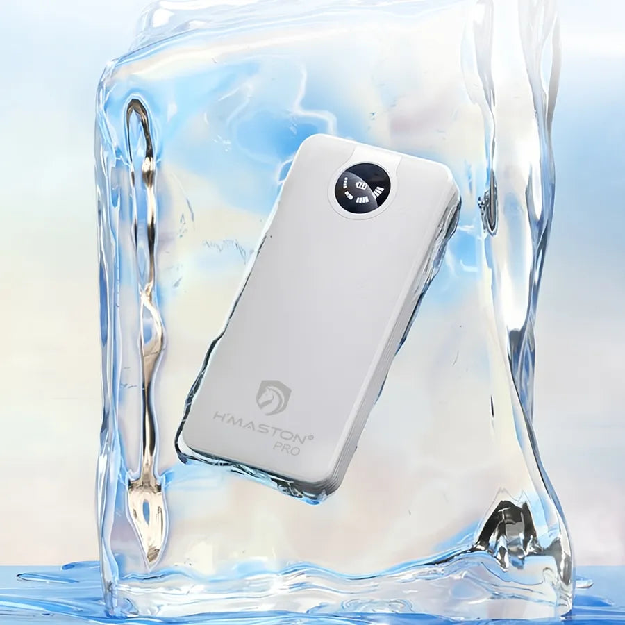 H'Maston YD22 Power Bank 10000mAh 4 em 1 com Display LED