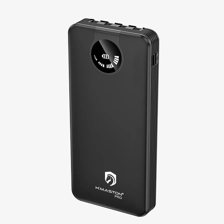 H'Maston YD22 Power Bank 10000mAh 4 em 1 com Display LED
