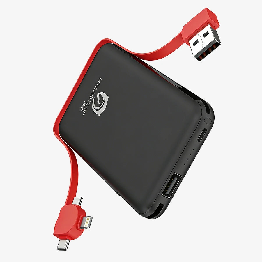 H'Maston YD23 Power Bank 5000mAh: Carregador Portátil Universal