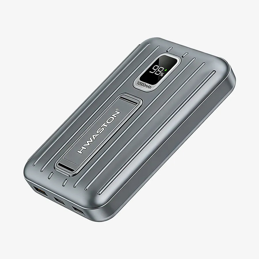 H'Maston YD32 Power Bank 10000mAh Carregamento Sem Fio Magnético Leve e Portátil