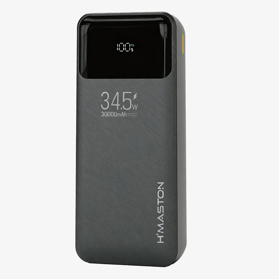 H'Maston YD57 Power Bank 30000mAh – Energia Turbo e Segurança