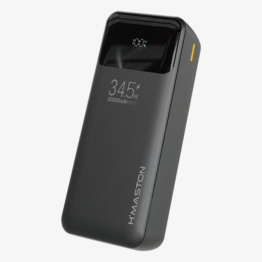 H'Maston YD57 Power Bank 30000mAh – Energia Turbo e Segurança