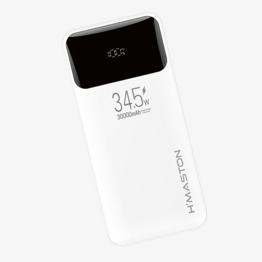 H'Maston YD57 Power Bank 30000mAh – Energia Turbo e Segurança