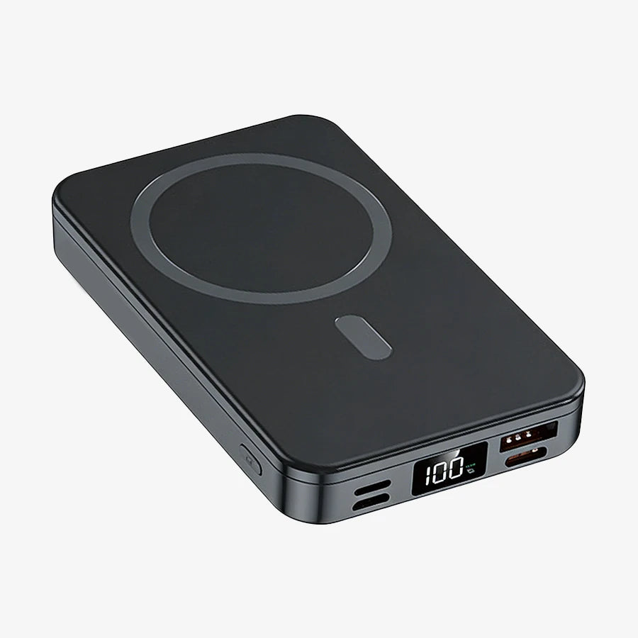 H'Maston YD58 Power Bank 10000mAh c/ Indução e Suporte 22.5W