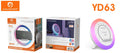 H'Maston YD63 Caixa de Som Bluetooth LED com Carregador Indução