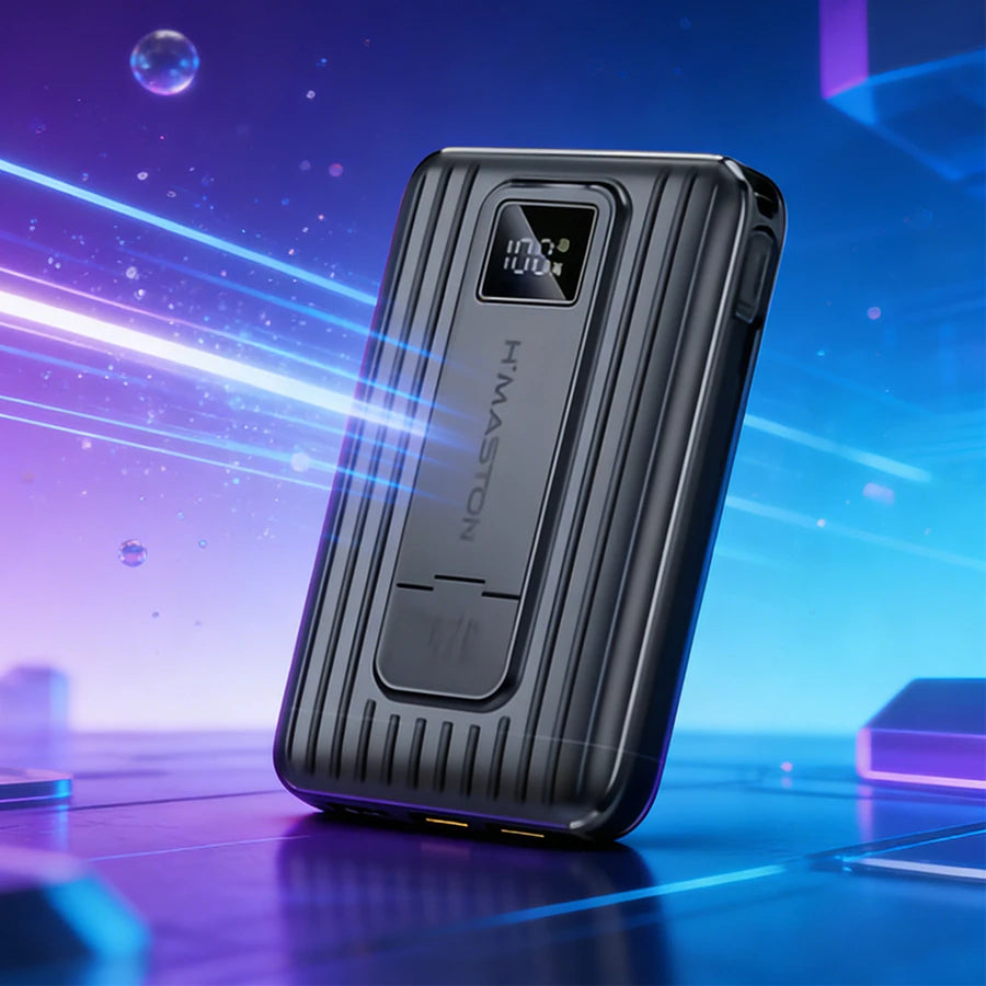 H'Maston YD77 Power Bank 10000mAh - Carregador Magnético Inteligente