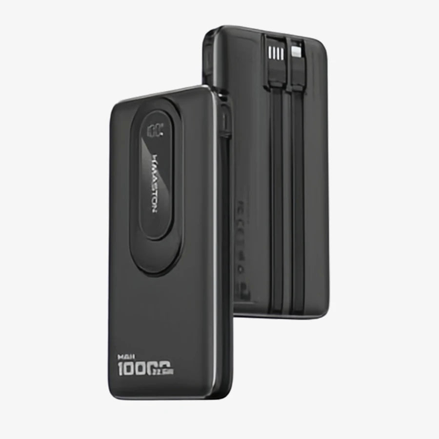 H'Maston YD78 Power Bank - 10.000mAh, Carregamento Rápido 22.5W
