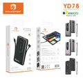 H'Maston YD78 Power Bank - 10.000mAh, Carregamento Rápido 22.5W