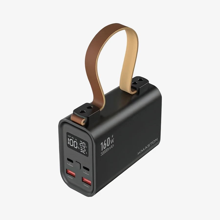 H'Maston YD84 Power Bank 30000mAh 160W - Carregador Portátil