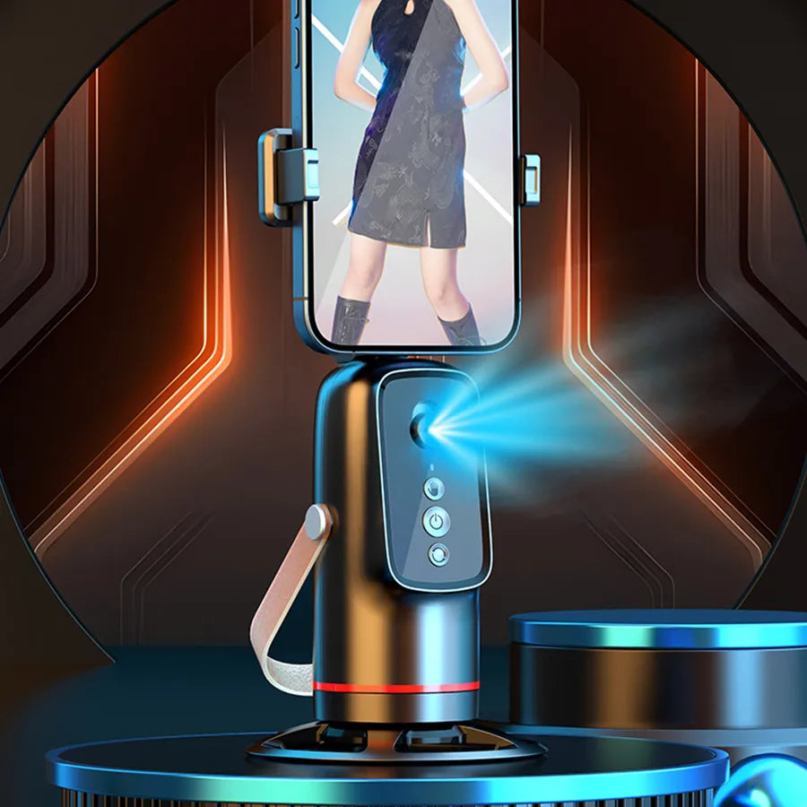 H'Maston ZB09 Gimbal de Mesa com Rastreamento Facial 360°