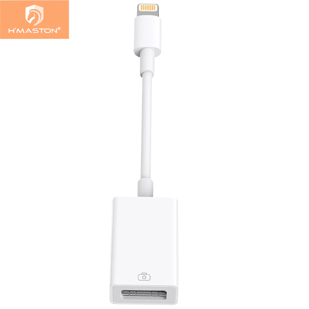 H'Maston ZHQ11 Cabo OTG Lightning para iPhone - Eleadermall