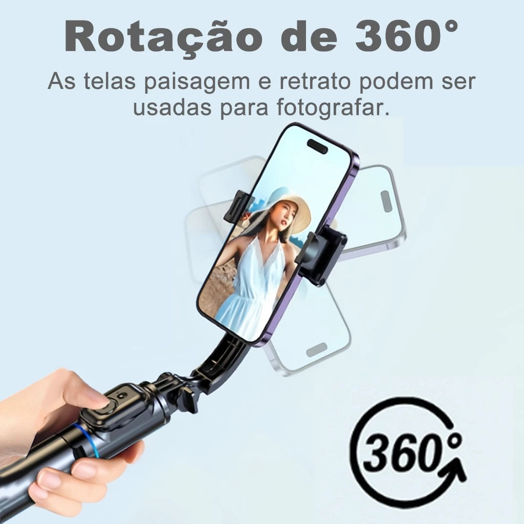 H'Maston ZP006 Bastão Selfie Bluetooth Portátil - Eleadermall