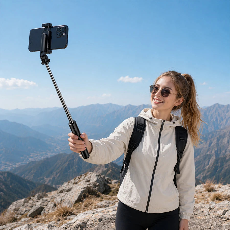 H'Maston ZP21 Tripé Selfie 100cm com Controle