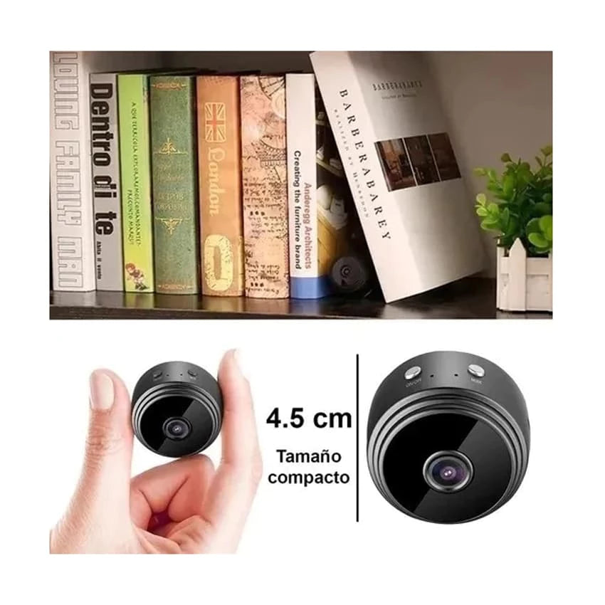 H'maston CM01 Mini Câmera Segurança Wifi 1080p Recarregável