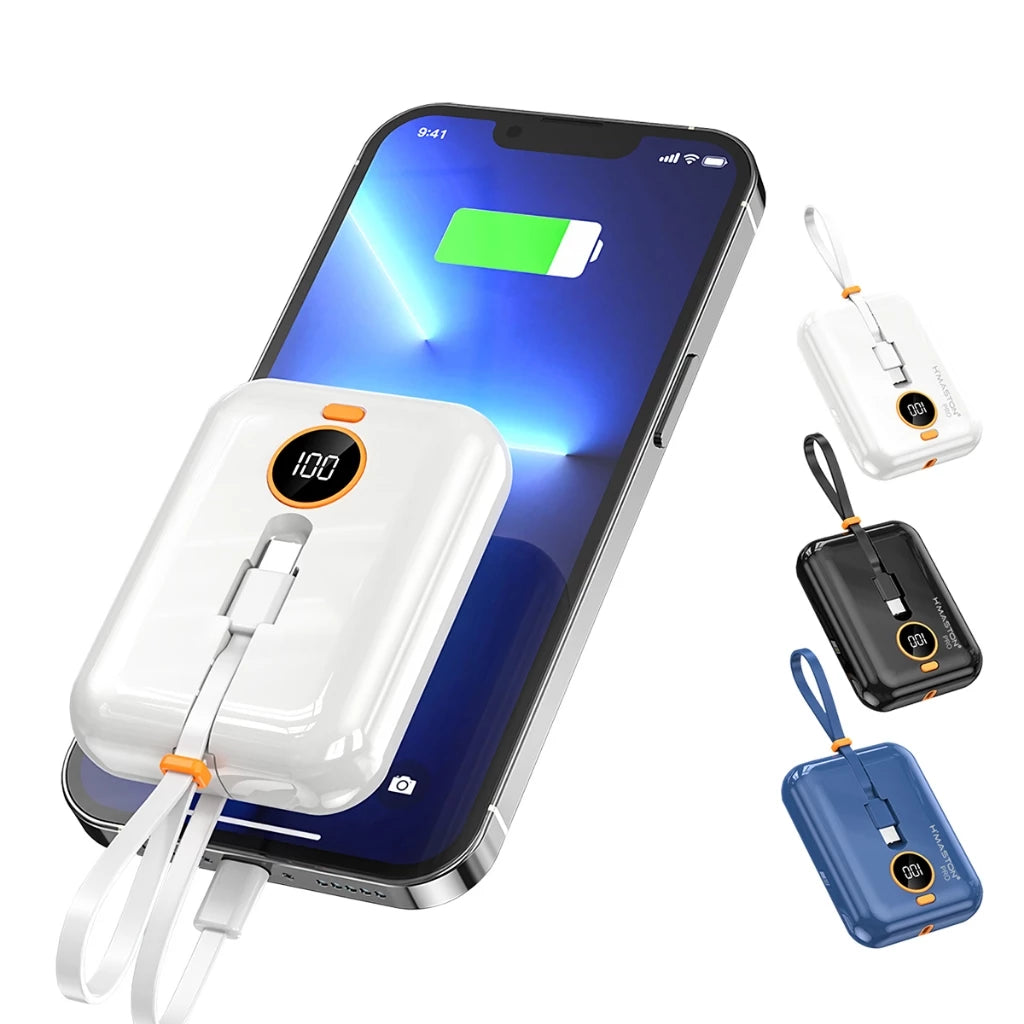 H'Maston YD21 Carregador Portátil 10000mAh com Display LED