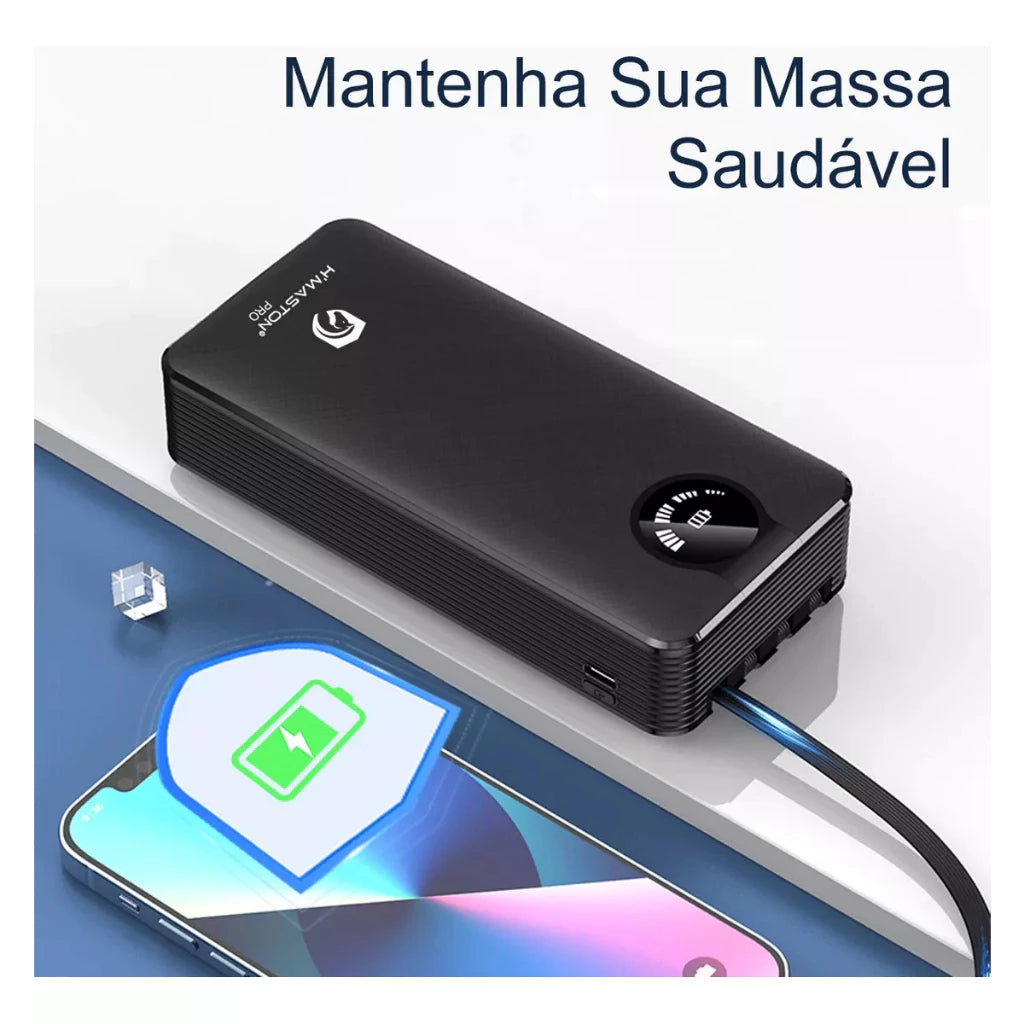 H'Maston YD28 Power Bank 20000mAh Turbo com LED - Portátil
