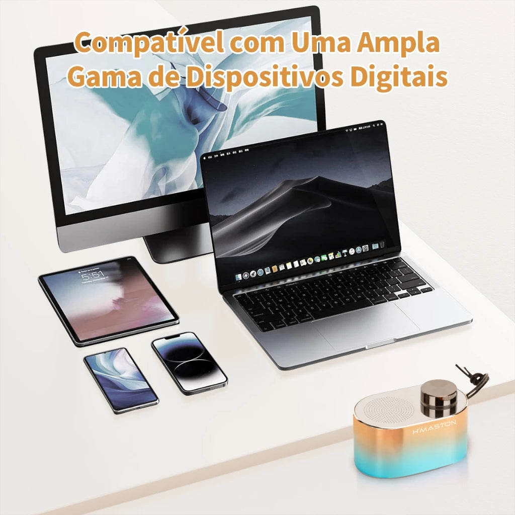 H'Maston M20 Caixa de Som Bluetooth Portátil Potente