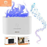 H'Maston JSQ06 Umidificador Bluetooth com Efeito Chamas LED