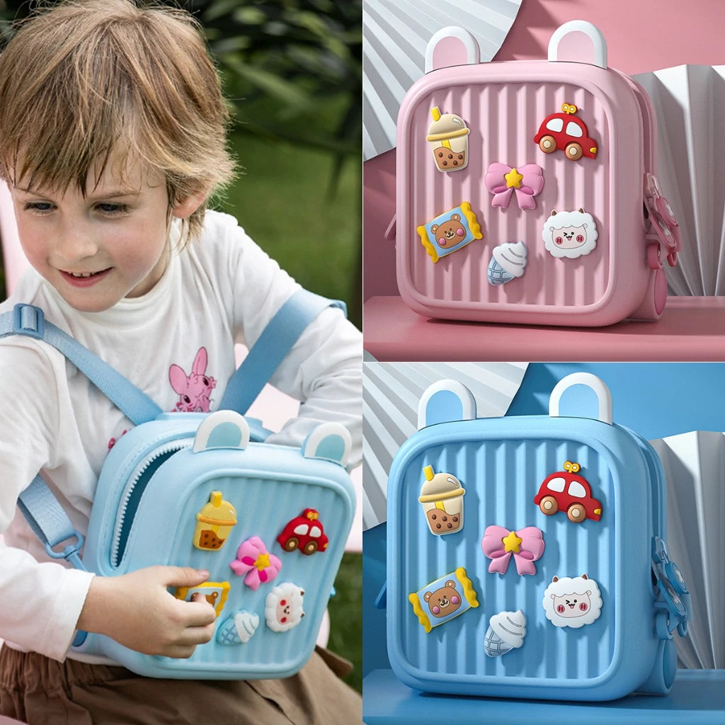 H'Maston EVA03 Mochila Infantil Escolar - Aventura Colorida para Crianças