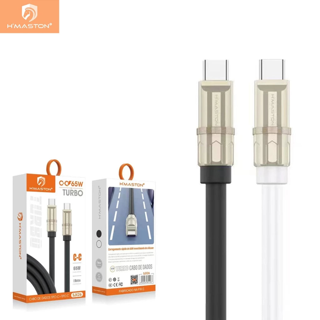 H'Maston SJX26/27: Cabo Turbo Tipo-C 65W Rápido - Eleadermall