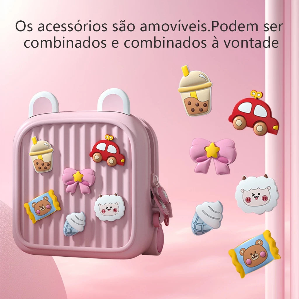 H'Maston EVA03 Mochila Infantil Escolar - Aventura Colorida para Crianças